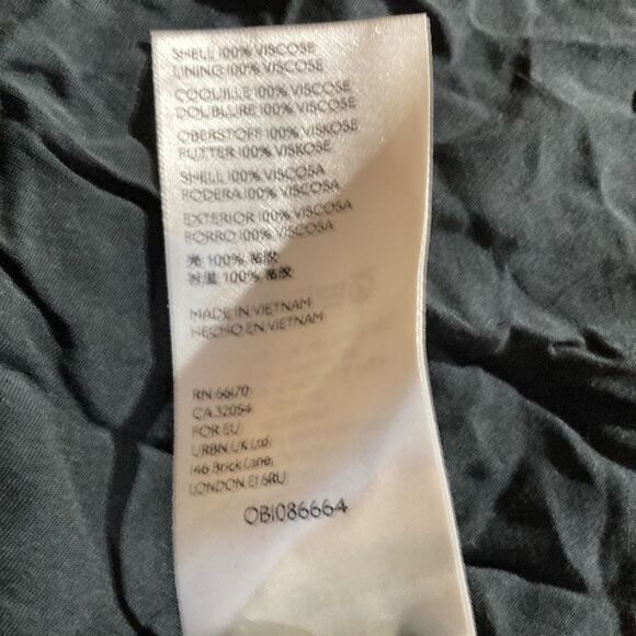 NWT Free People Forget Me Not Mini Dress Size 2 Charcoal Combo Msrp $128. NWT - Picture 5 of 6